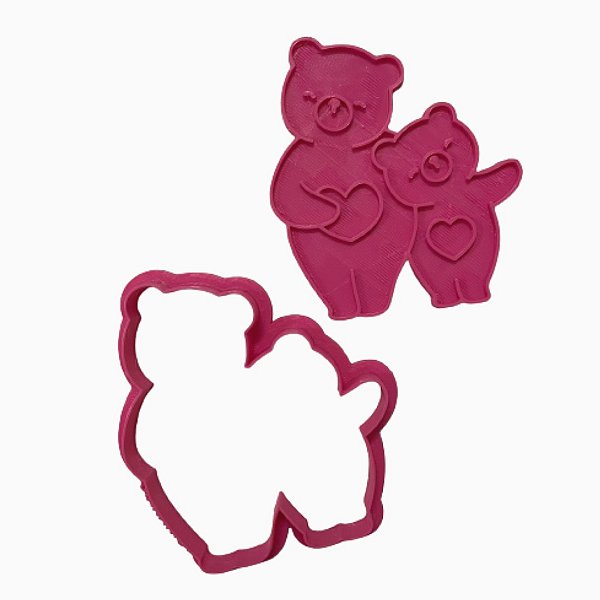 Cortador e Marcador Mamãe Ursa e Filho