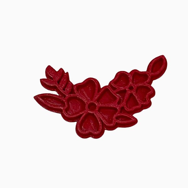 Marcador Placa Ramo Floral