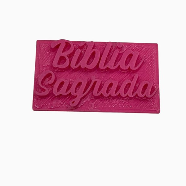 Marcador Placa Bíblia Sagrada