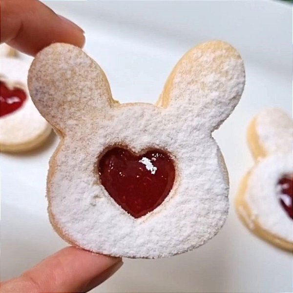 Cortador Linzer Cookie Coelho
