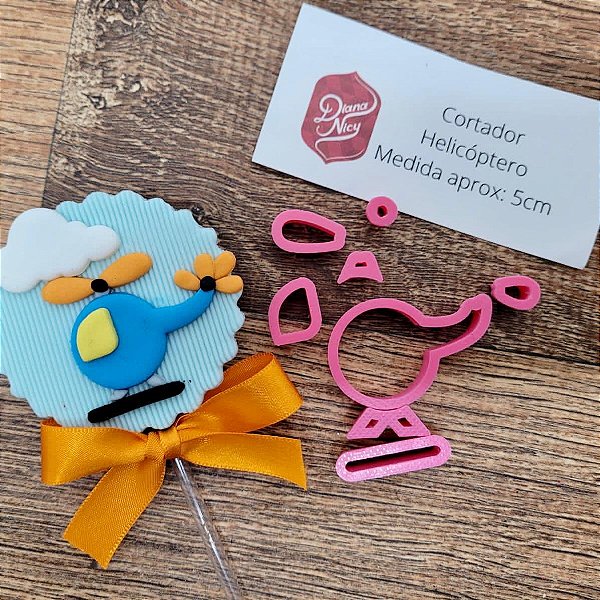 Cortador Helicóptero 5cm (para pasta)