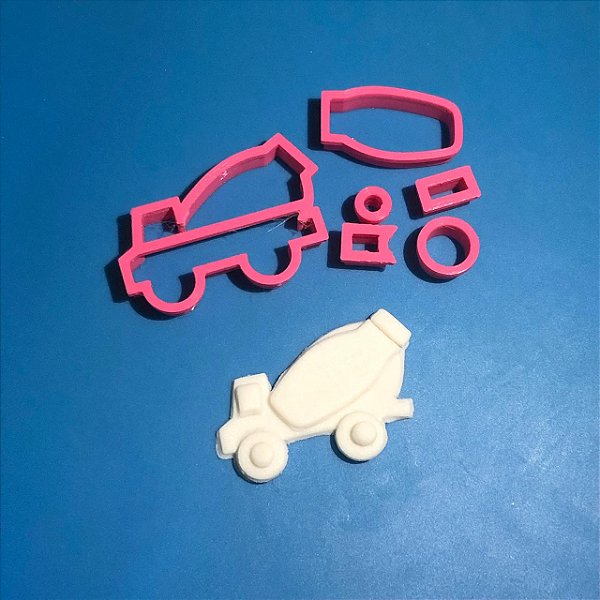 Cortador Caminhão Betoneira 5cm (para pasta)