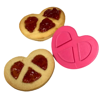 Cortador e Marcador Pretzel 7cm - D240197