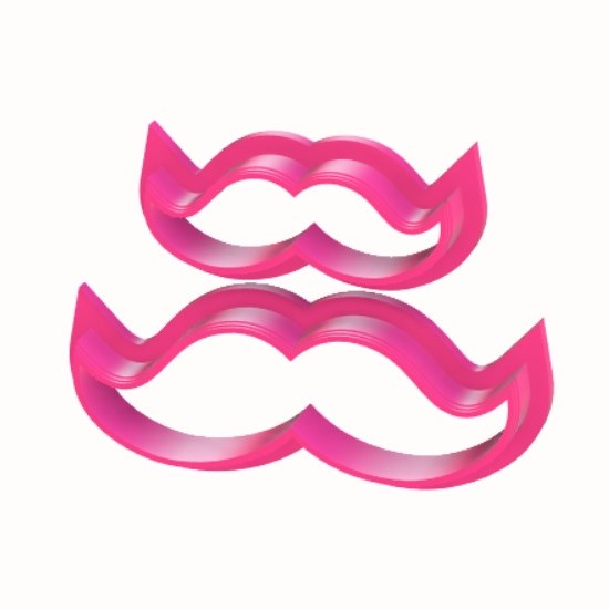 Dupla cortador bigode