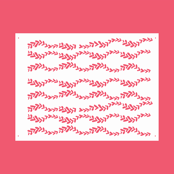 Estêncil Diananicy Nº 206 - Stencil Cipós
