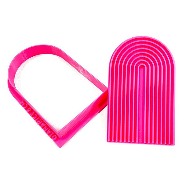 Cortador e Marcador Moldura Arco Iris 8cm