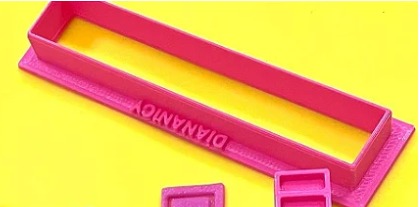 Cortador Stick - Retangular 9,5x1,5cm