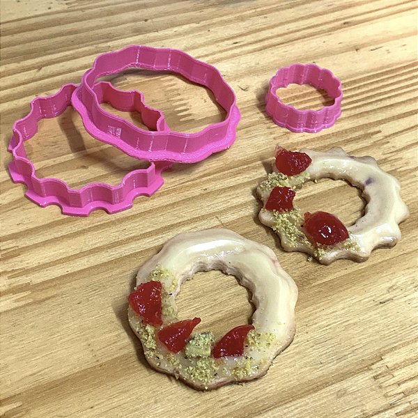 Kit Cortador Linzer 3 Peças