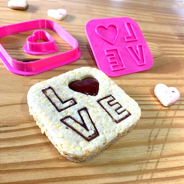 Cortador e Marcador Linzer Love