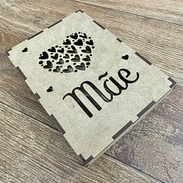 Caixa em MDF Mãe