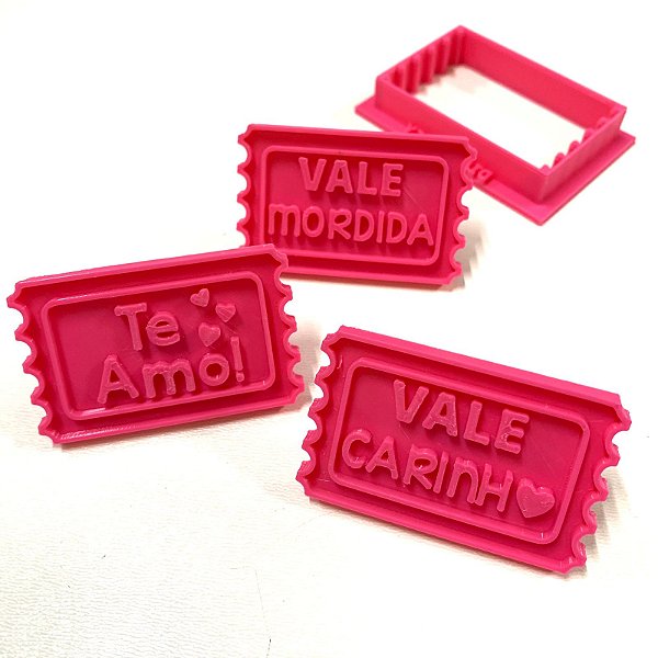 Kit Cortador e Marcador Vale Amor - Modelo 1