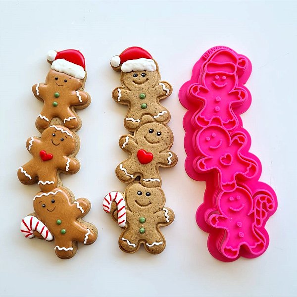 Cortador e Marcador Gingerbread - D240068