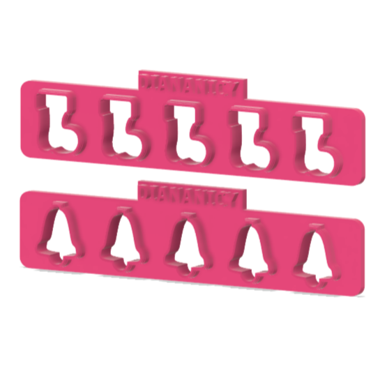 Dupla Régua Cortadora Bota e Sino  - D240037