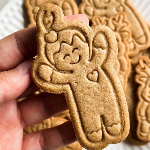 Cortador e Marcador Gingerbread Cerejinha - D240067