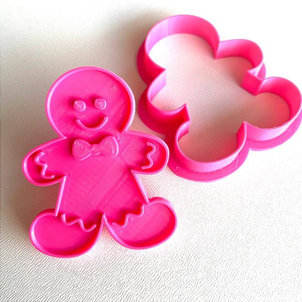 Cortador e Marcador Gingerbread Cute - D240114
