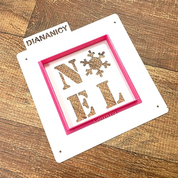 Estêncil Diananicy Nº 477 - Cortador e Stencil Noel