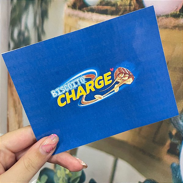 Embalagem - Papel Biscoito Charge - 20unidades