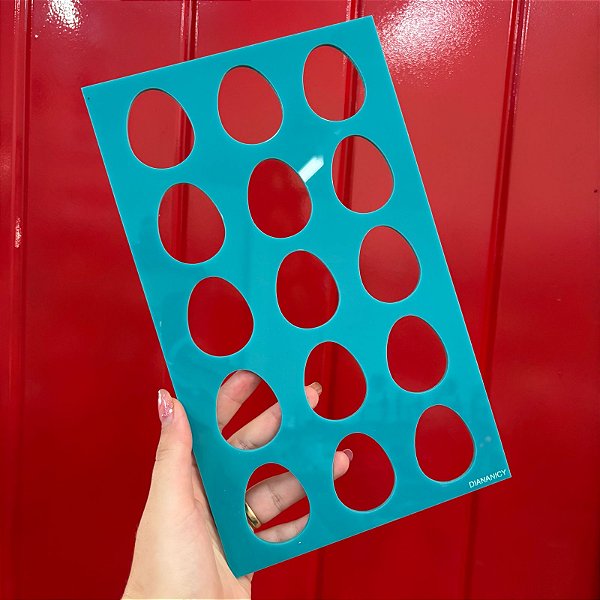 Placa em acrílico oval - Biscoititos