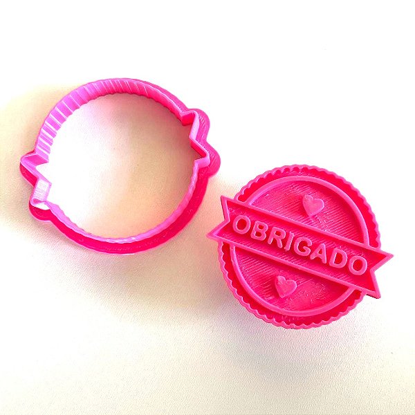 Cortador e Marcador Obrigado