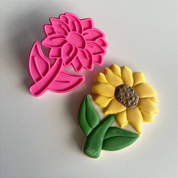 Cortador e Marcador Flor Girassol