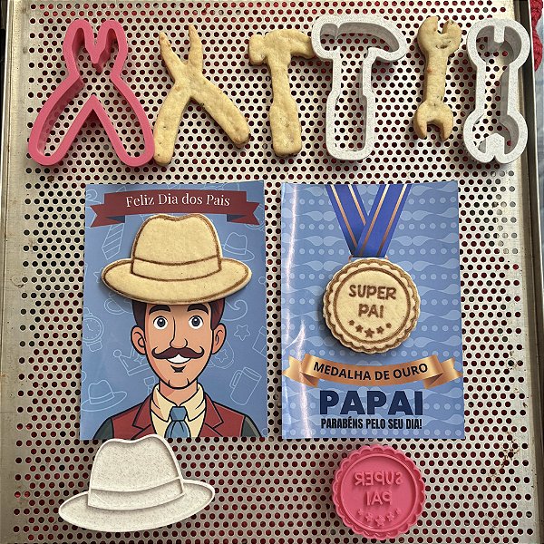 Caixa do Papai - Cortador, marcador e papelaria