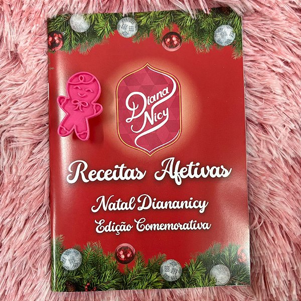 D250165 Cortador e Marcador Mini Ginger COM LIVRETO RECEITAS AFETIVAS