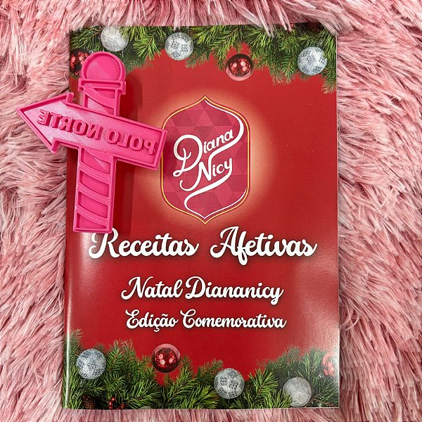 D250174 Cortador e Marcador Poste Polo Norte COM LIVRETO RECEITAS AFETIVAS