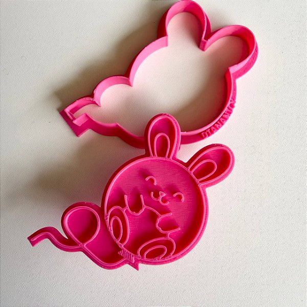 D260007 - Cortador e Marcador Coelho Balão