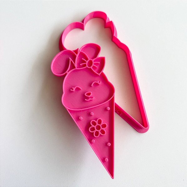 D260020 - Cortador e Marcador Coelhinha Cone