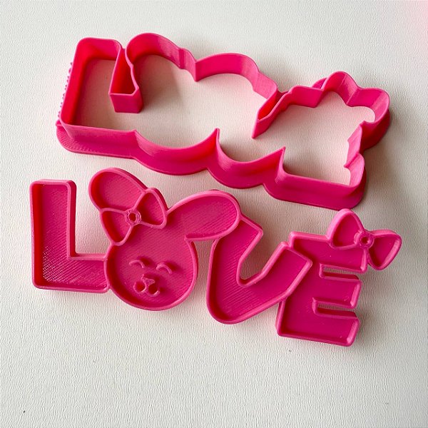 D260026 - Cortador e Marcador Love Páscoa