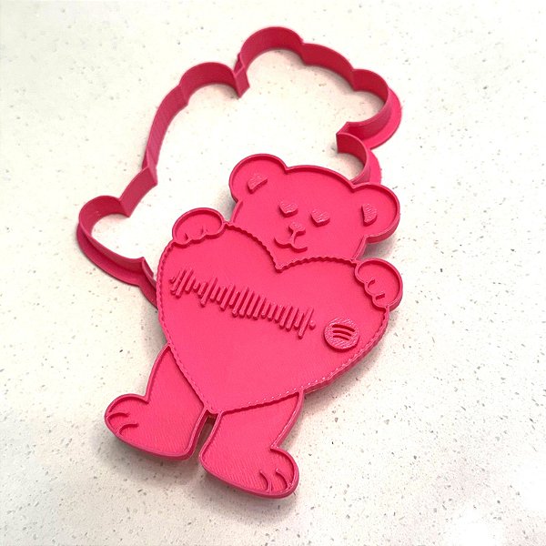 Cortador e Marcador Urso Musical Spotify - D260291