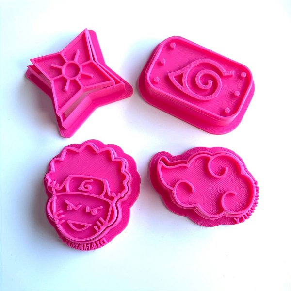 Kit Cortador e Marcador Naruto - D260311