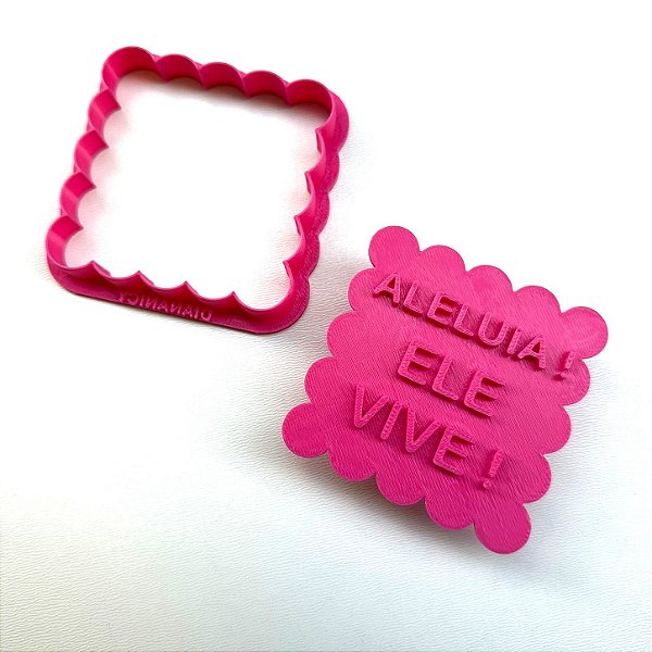 Cortador e Marcador Aleluia Ele Vive - D260354