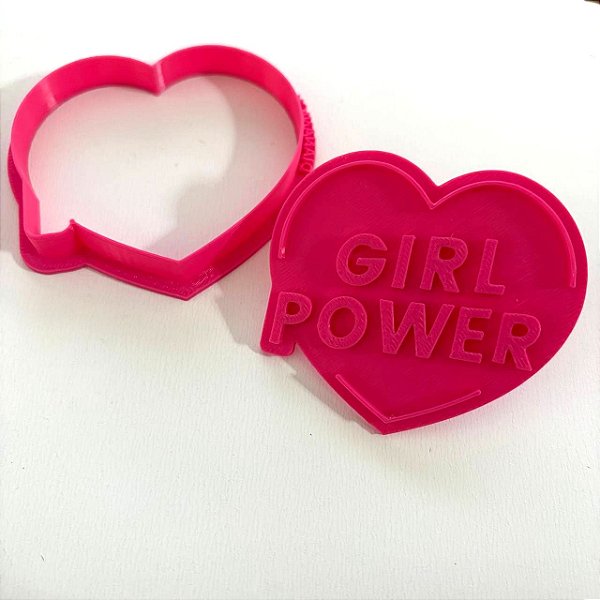 Cortador e Marcador Girl Power - D260423