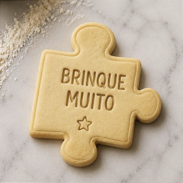 Cortador e Marcador Quebra-Cabeça Brinque Muito
