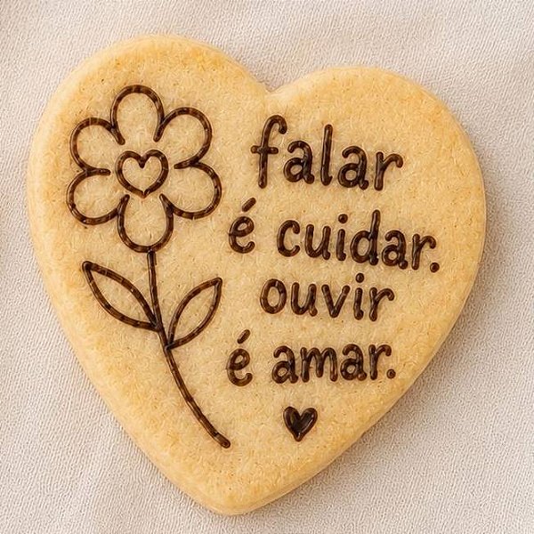 Cortador e marcador Falar é cuidar