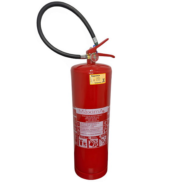 Extintor Água Pressurizada 10L com Suporte de Parede