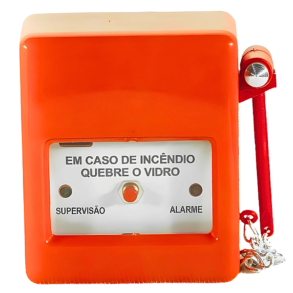 Acionador Manual de Alarme com Martelo Convencional