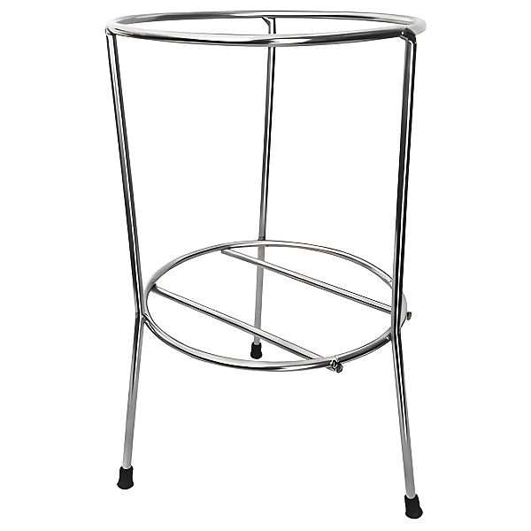 Suporte de Extintor Tripé para 8Kg, 10Kg, 12Kg E 10L - Cromado