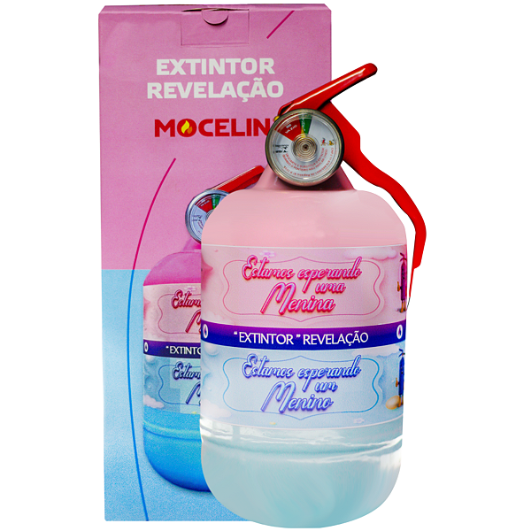 Extintor Revelação 500g - Azul