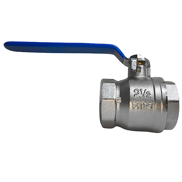 Válvula Esfera Latão 2.1/2" - Passagem Reduzida