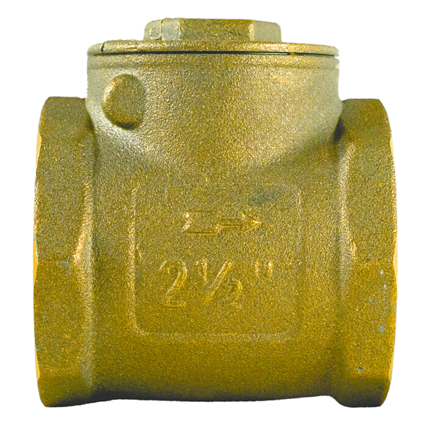 Válvula de Retenção Horizontal 2.1/2" Portinhola Latão