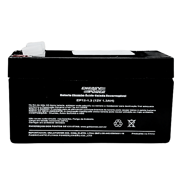 Bateria para Central de Alarme 1.3Ah 12V