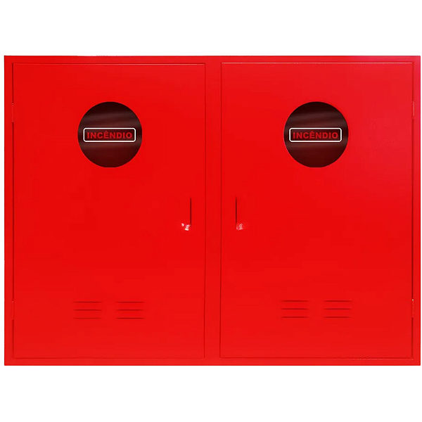 Abrigo Duplo de Hidrante 90X120X17cm Sobrepor