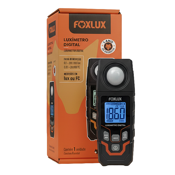 Luxímetro Digital - Foxlux