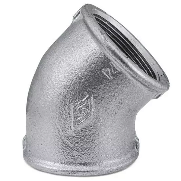 Cotovelo/Joelho Galv. 2.1/2" X 45º