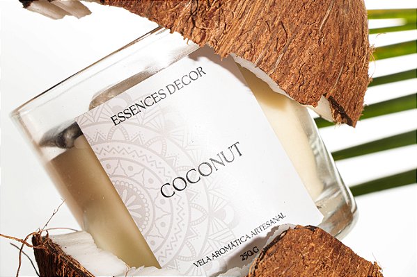 Vela Aromática Coconut 250g