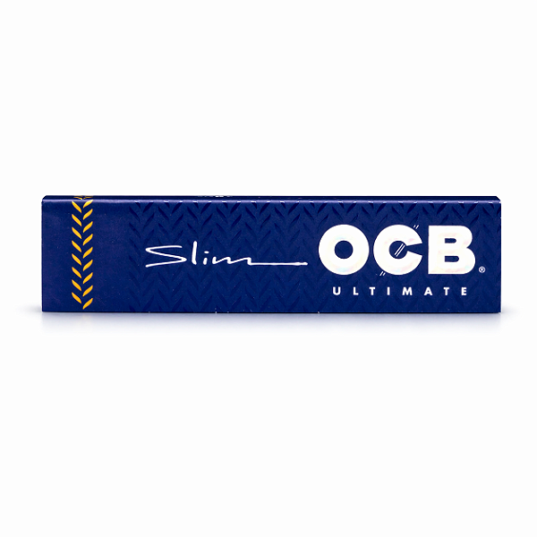 Seda OCB Ultimate King Size Slim Ultra Fina Queima Lenta Premium
