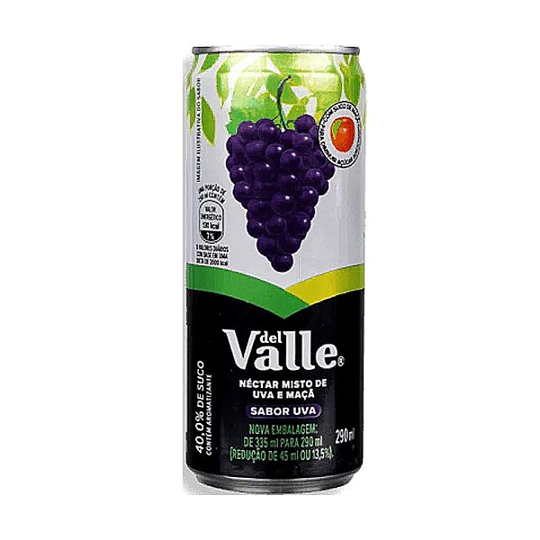 SUCO DEL VALE UVA 290 ML (LATA)