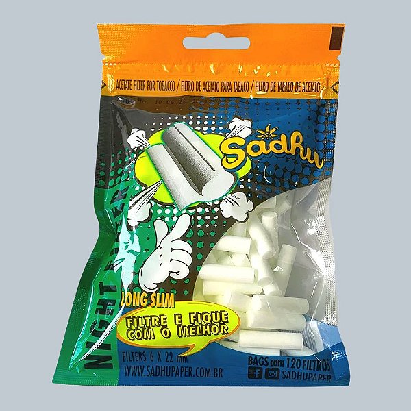 FILTRO SADHU NIGHT - 6MM x 22MM (SLIM LONGO)